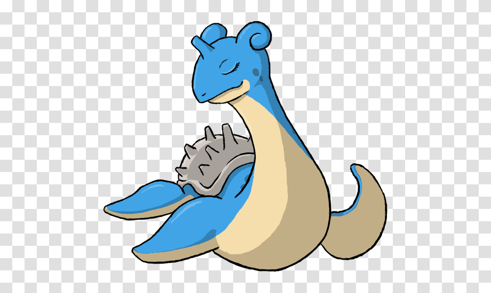 I Just Saw A Picture Of A Lapras With A Topless Girl With Flippers, Animal, Mammal, Bird Transparent Png