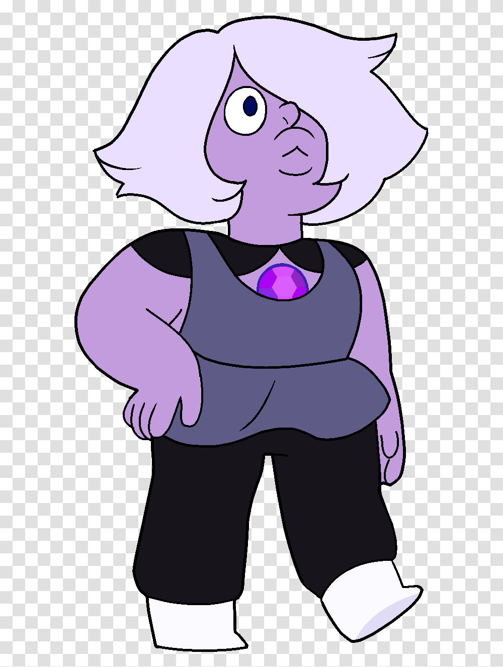 I Know Gem Babies Don't Exist But This Is Just So Cute Steven Universe Amethyst, Apparel Transparent Png