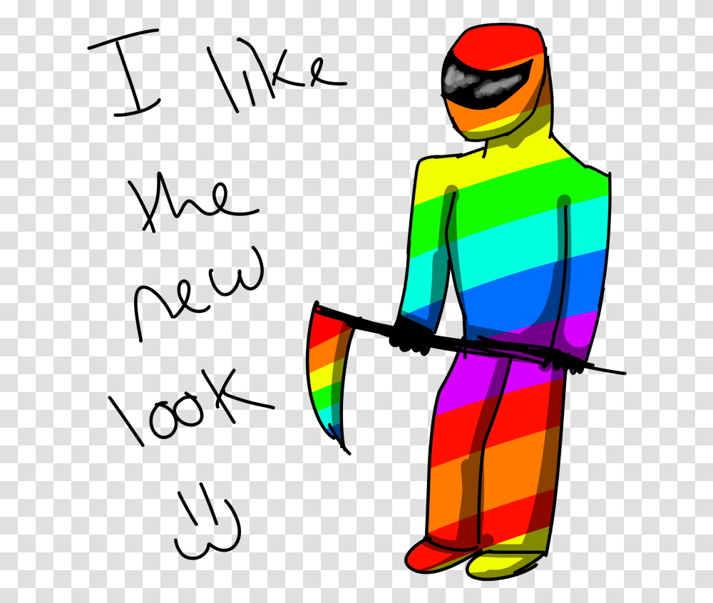 I Like Steak - Challenge Accepted So Here's The Rainbow Cartoon, Clothing, Sleeve, Person, Light Transparent Png