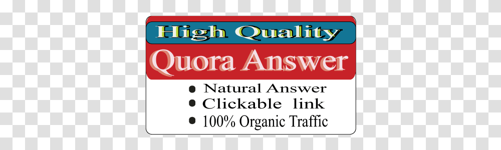 I'll Do 20 Quora Answer With 100 Organic Traffic For Car Rent, Word, Poster, Advertisement Transparent Png