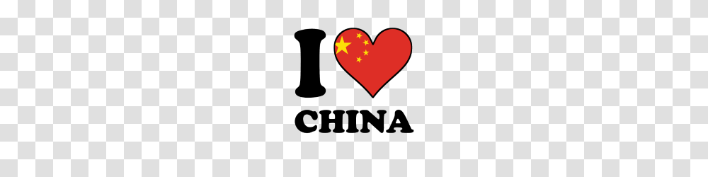 I Love China Chinese Flag Heart Transparent Png