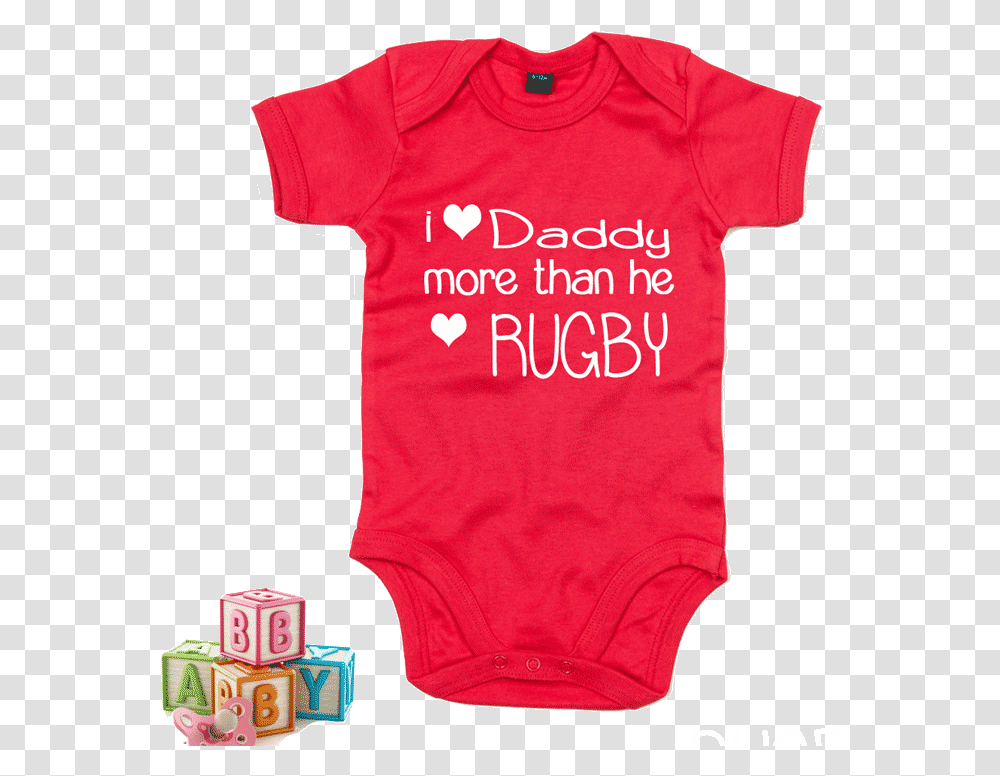 I Love Daddy More Than He Loves Rugby, Apparel, T-Shirt, Sleeve Transparent Png