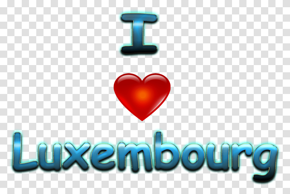 I Love Luxembourg Hd Heart, Light, Alphabet Transparent Png