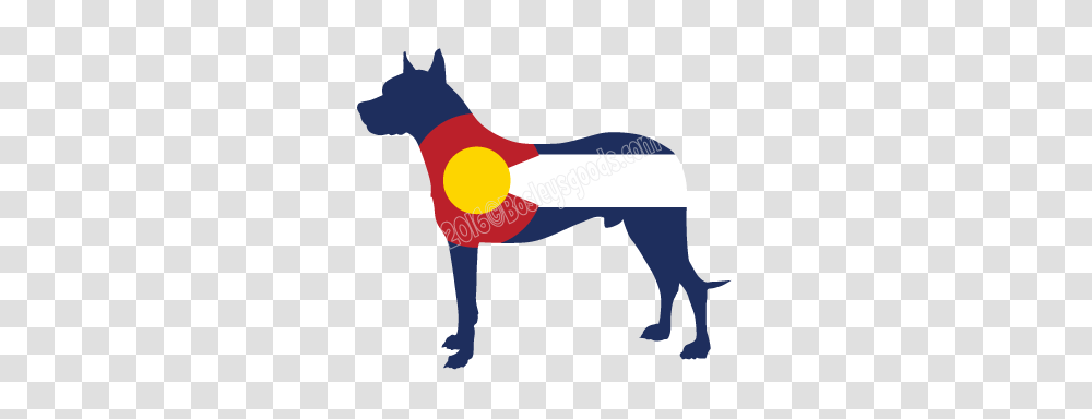I Love My Colorado Big Dog Sticker Bosleys Goods, Animal, Mammal, Pet, Canine Transparent Png