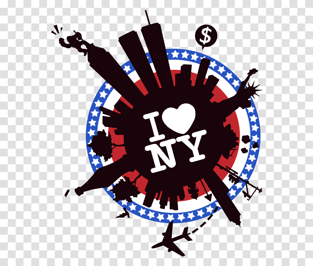 I Love New York, Logo, Trademark, Crowd Transparent Png