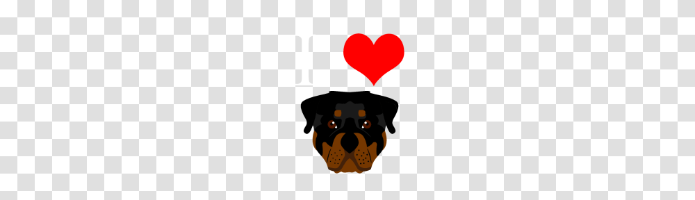 I Love Rottweiler, Halloween, Heart Transparent Png