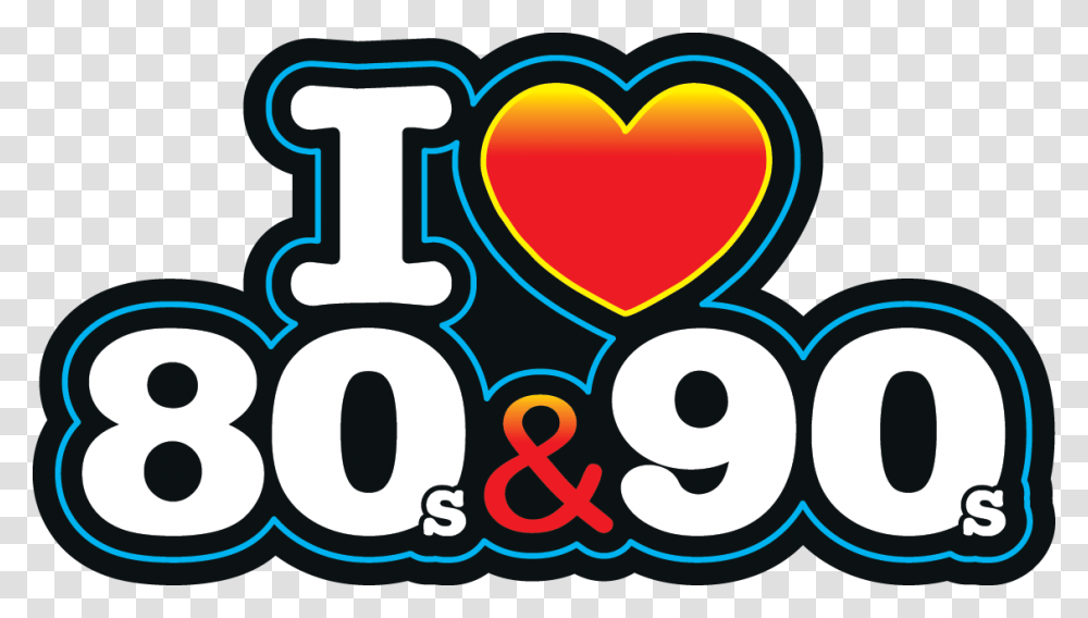 I Love The 80s Logo Love 80 Y, Number, Label Transparent Png