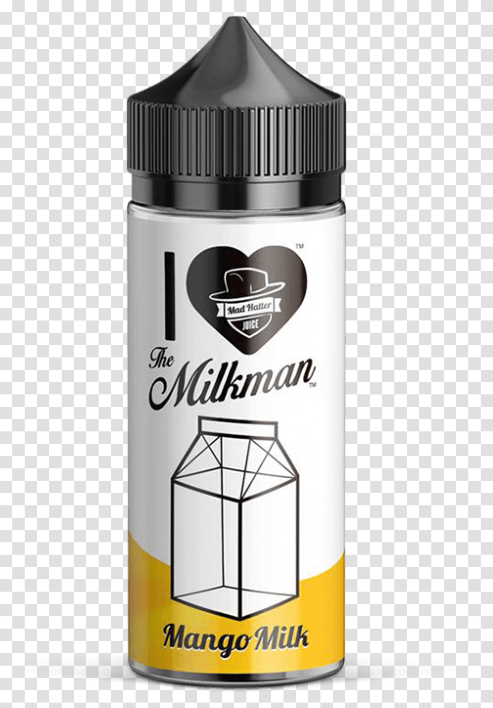 I Love The Milkman Mango Milk Love The Milkman Mango Milk, Shaker, Bottle, Tin, Can Transparent Png