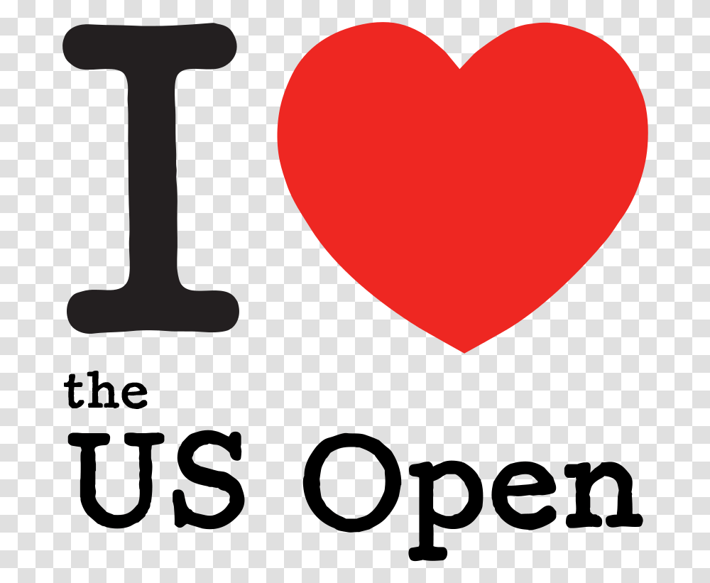 I Love The Us Open, Heart, Balloon, Label Transparent Png