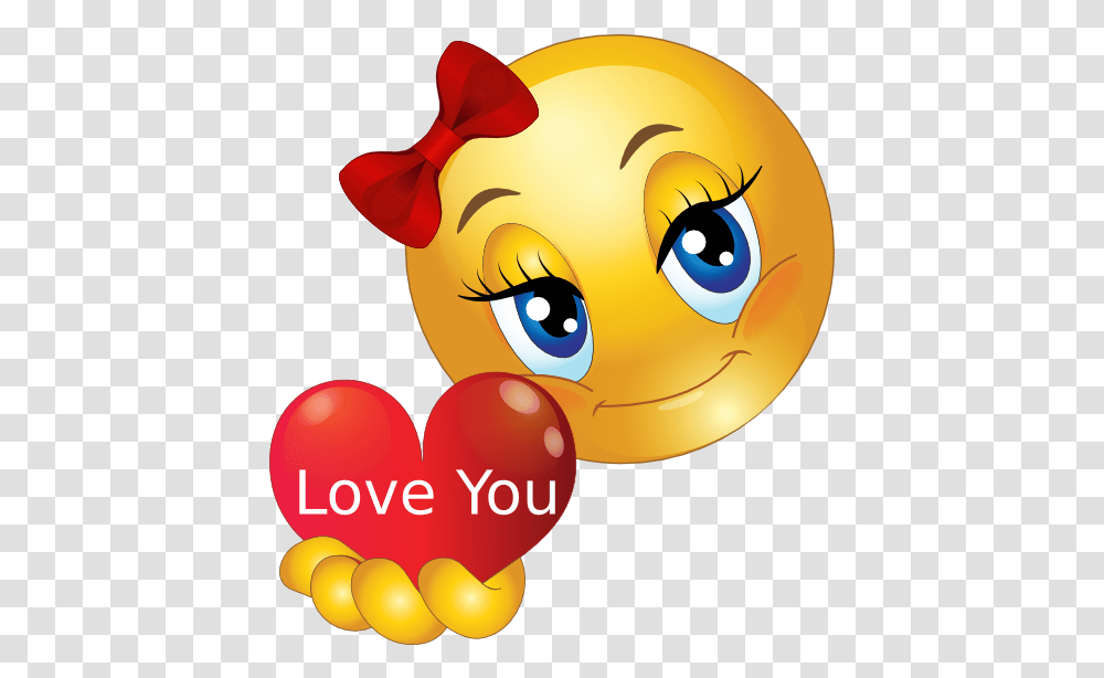 I Love U Emoji Smileys Love You, Toy, Animal, Heart, Mammal Transparent Png