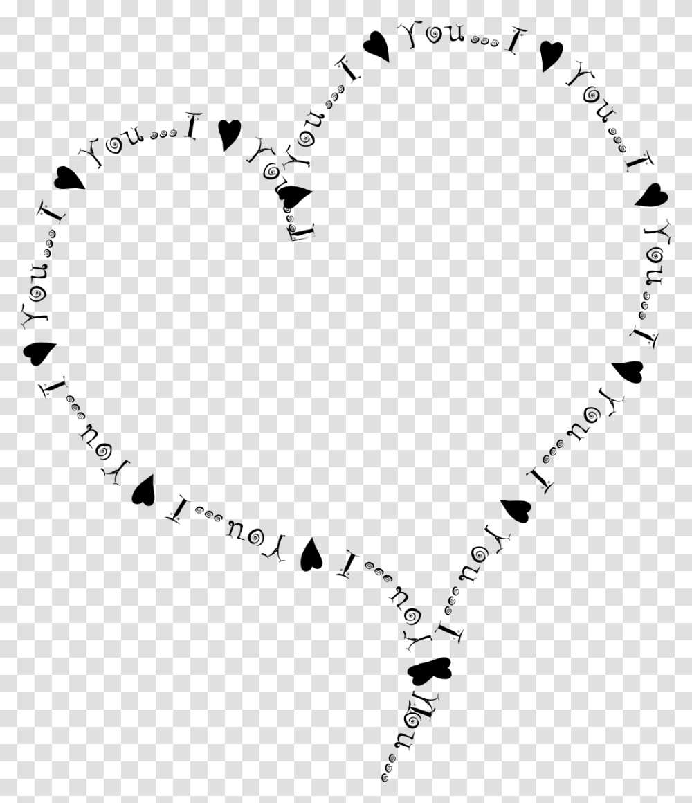 I Love You For Who You Are Black And White Heart Borders And Frames, Ball, Balloon, Plot Transparent Png