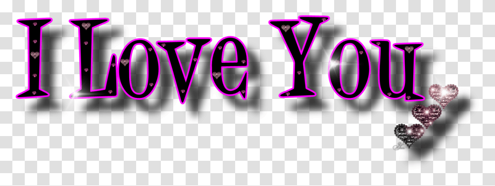 I Love You Graphic Design, Light, Neon Transparent Png