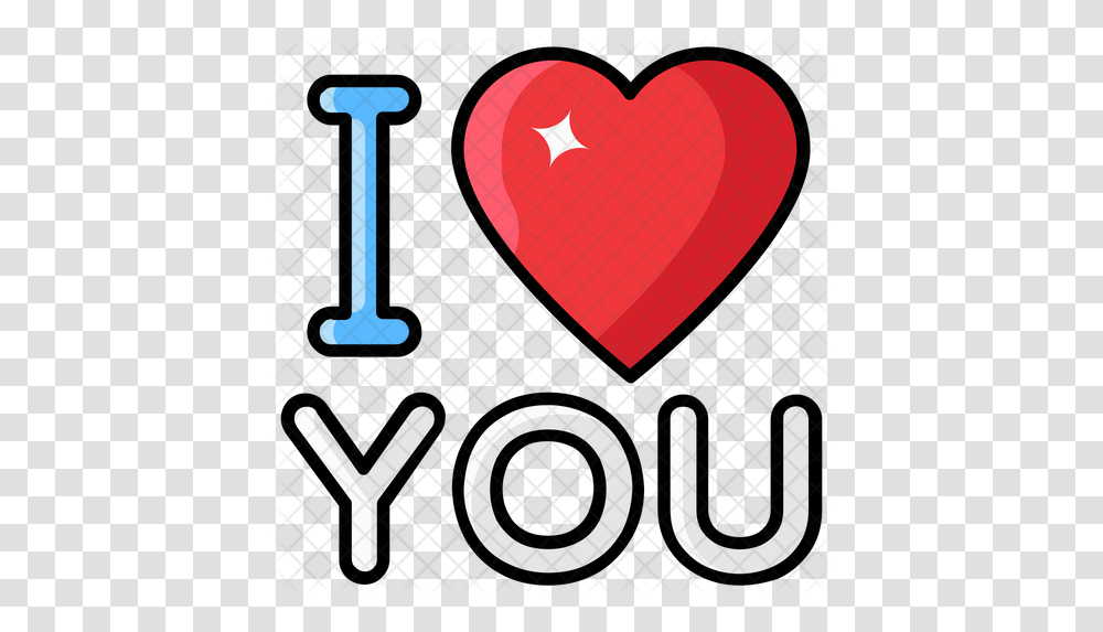 I Love You Icon Vertical, Text, Symbol, Logo, Trademark Transparent Png