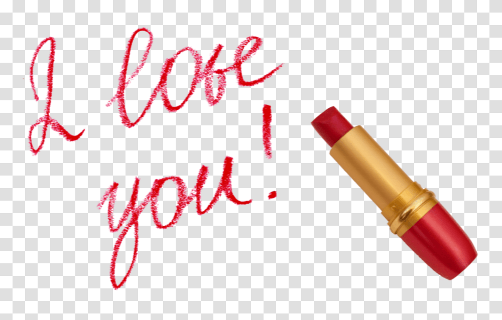 I Love You, Lipstick, Cosmetics, Rug Transparent Png