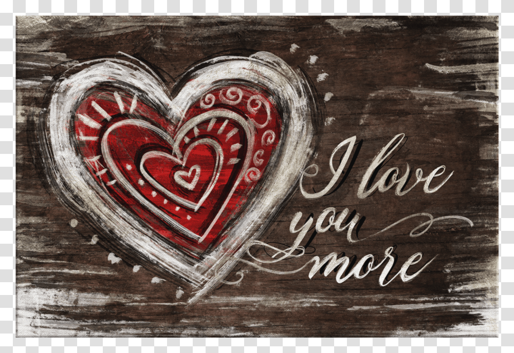 I Love You More Heart Transparent Png