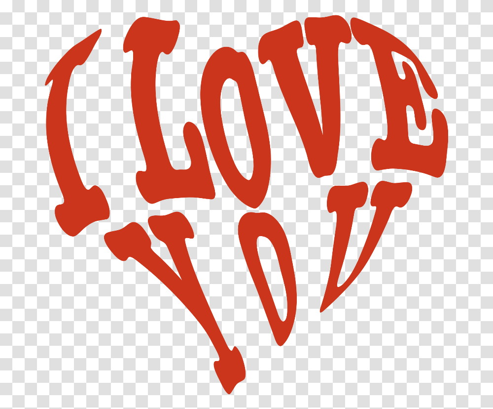 I Love You, Handwriting, Calligraphy, Plant Transparent Png
