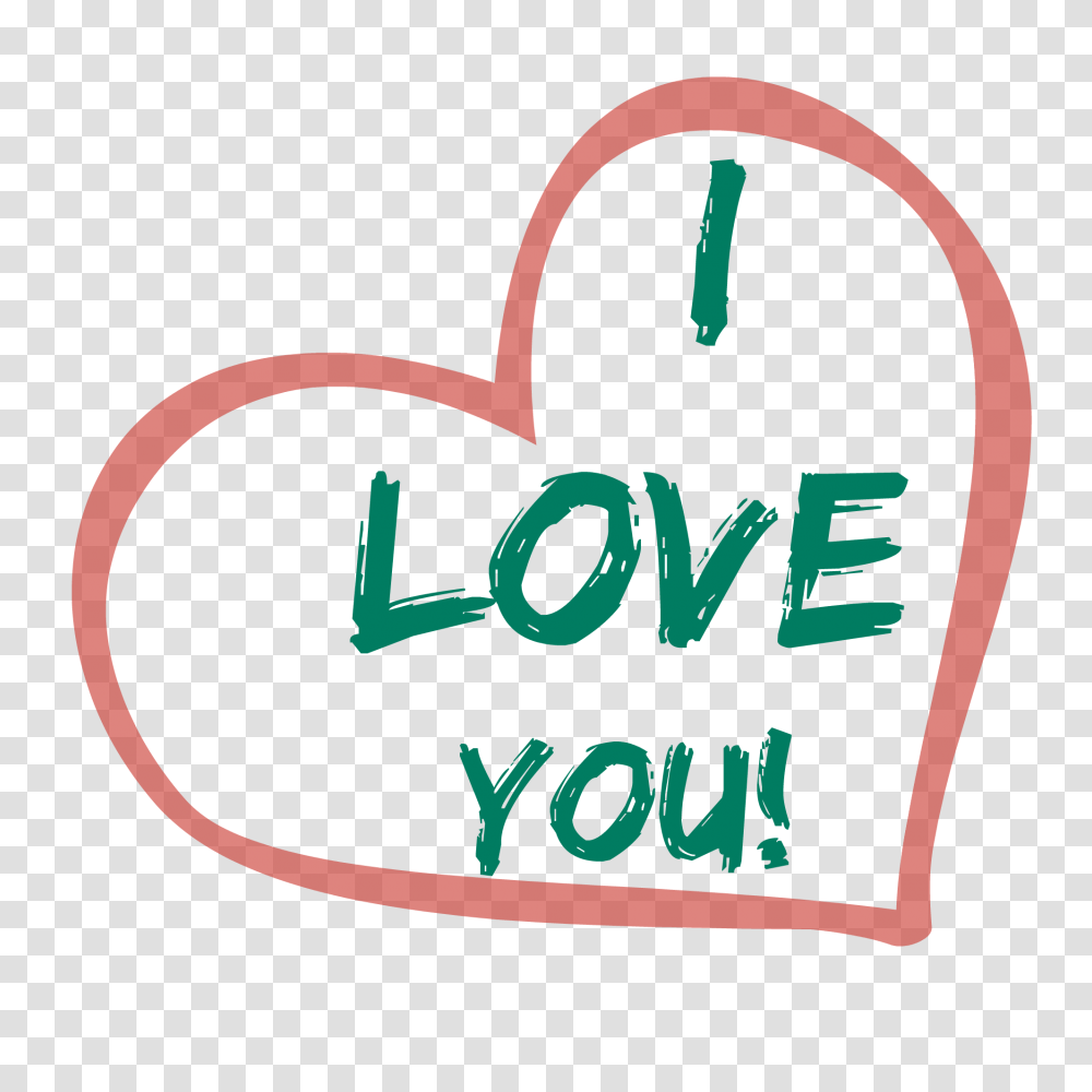 I Love You, Heart, Light Transparent Png