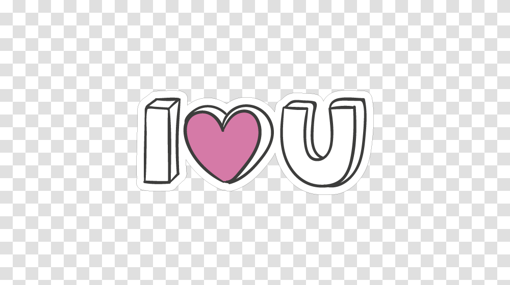 I Love You, Word, Heart, Label Transparent Png