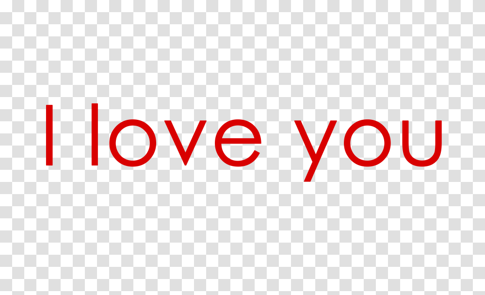 I Love You, Word, Number Transparent Png