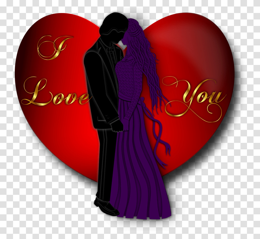 I Love You Valentine Icons, Costume Transparent Png