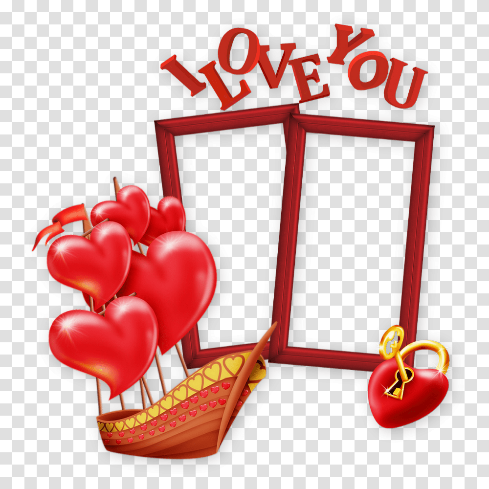 I Love You Valentine's Day Frame Love You Photo Frame, Dynamite, Bomb, Weapon, Weaponry Transparent Png