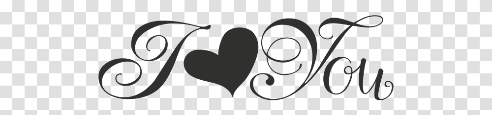 I Love You Word Art File Type Heart, Face, Cushion, Stencil Transparent Png