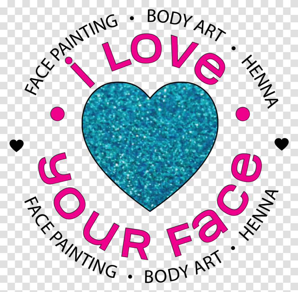 I Love Your Face Paint, Light, Poster, Advertisement, Heart Transparent Png