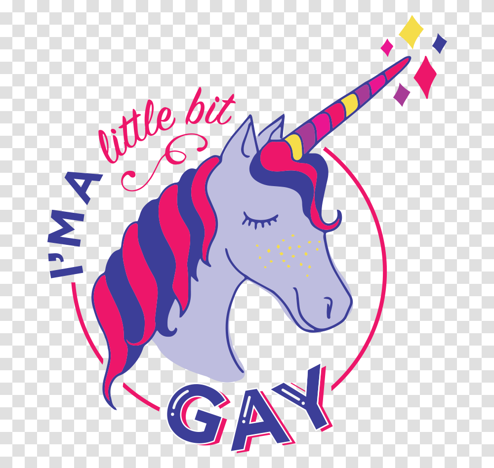 I'm A Little Bit Gay Gay Sticker, Leisure Activities, Mammal, Animal Transparent Png