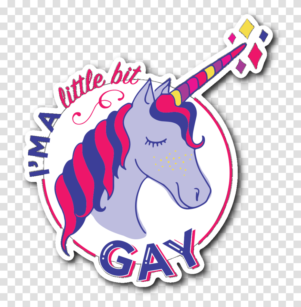 I'm A Little Bit Gay, Label, Sticker, Leisure Activities Transparent Png