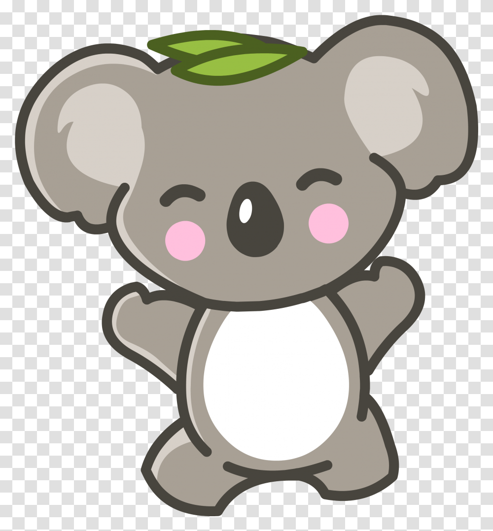 I'm Koala Koala Cartoon, Rattle, Plush, Toy, Plant Transparent Png