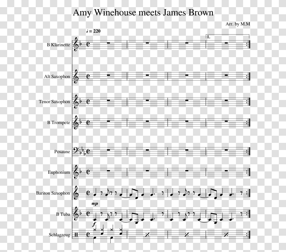 I'm Not The Only One Saxophone Sheet Music, Gray, World Of Warcraft Transparent Png