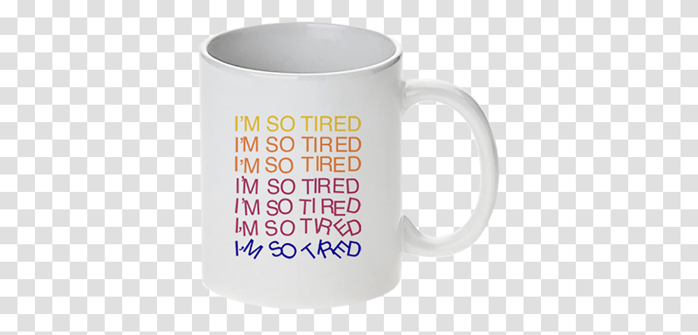 I'm So Tired Mug, Coffee Cup, Tape, Soil Transparent Png
