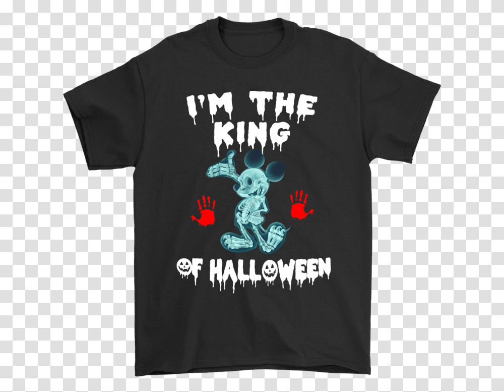 I'm The King Of Halloween Mickey Mouse Shirts Potatotee Censorship Is Unamerican, Apparel, T-Shirt, Sleeve Transparent Png