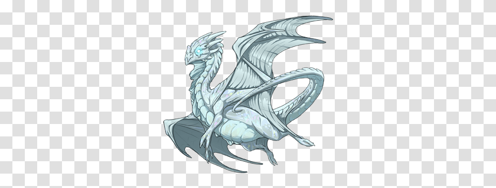 I Made A Blue Eyes White Dragon Nocturne Dragon Flight Rising Transparent Png