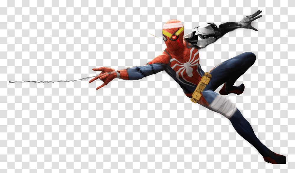 I Made A Quotcyborg Spider Man Spider Man Cyborg Suit, Person, People, Helmet Transparent Png