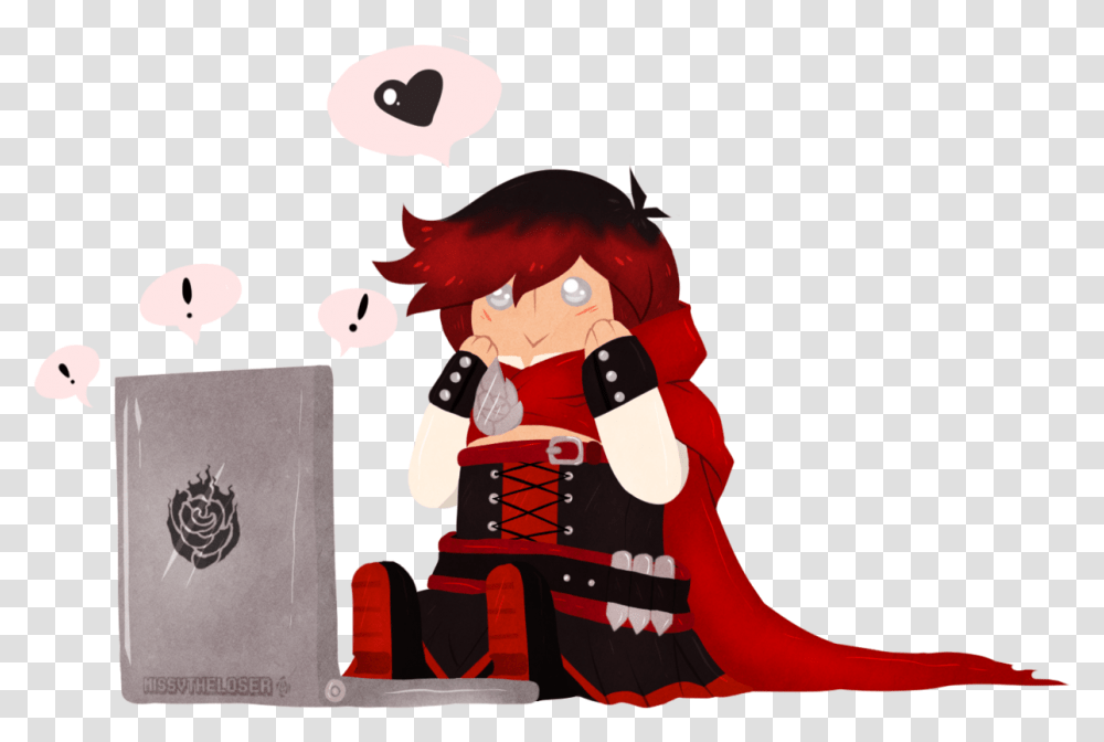 I Made A Rwby Server About Well Ruby Mostly Just A, Apparel, Book, Hand Transparent Png