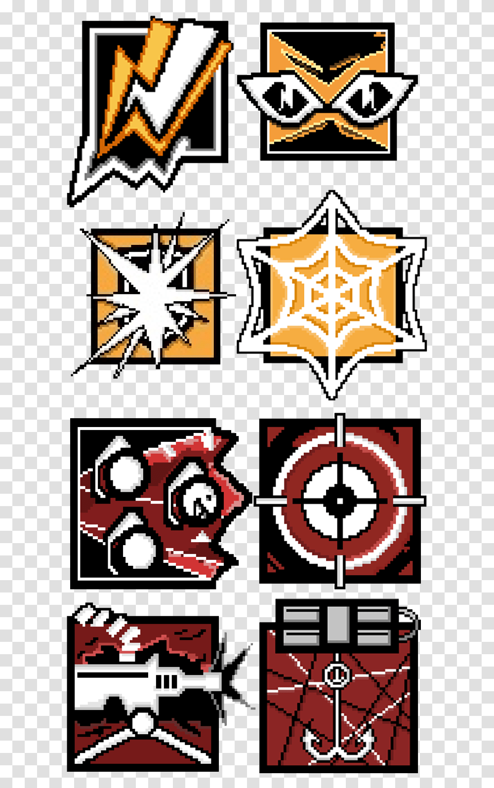 I Made Pixel Versions Of The Fbi Minecraft Fuze Pixel Art, Symbol, Star Symbol, Text Transparent Png