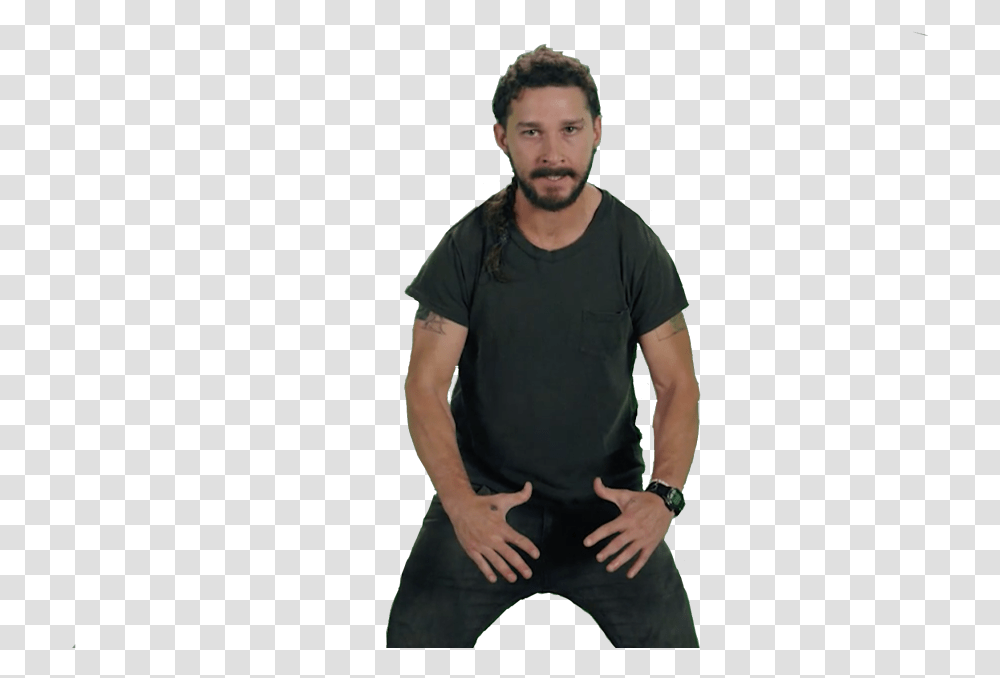 I Made Shia Labeouf Just Do It For All Just Do It Meme, Person, Human, Apparel Transparent Png