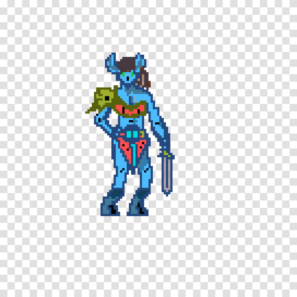 I Made Some Draenei Pixel Art, Toy, Robot, Costume Transparent Png