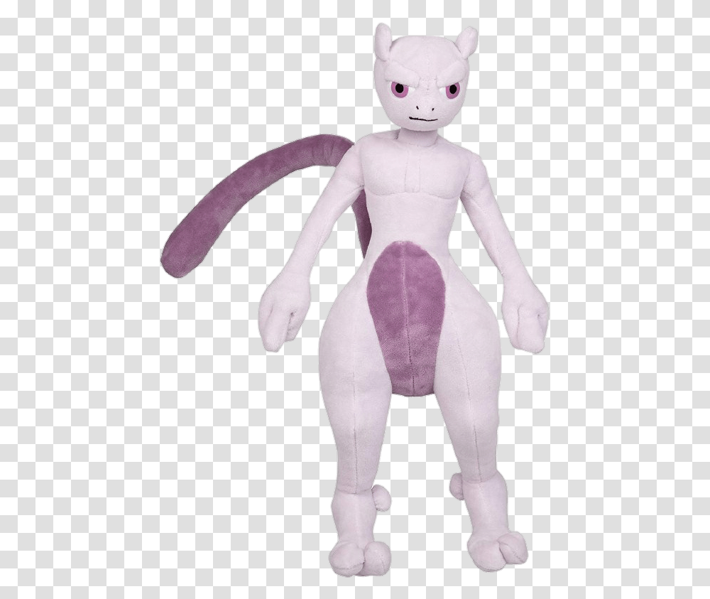 I Made The Mewtwo Plush Into A Pokemon Detective Pikachu Mewtwo Plush, Toy, Figurine, Person, Human Transparent Png