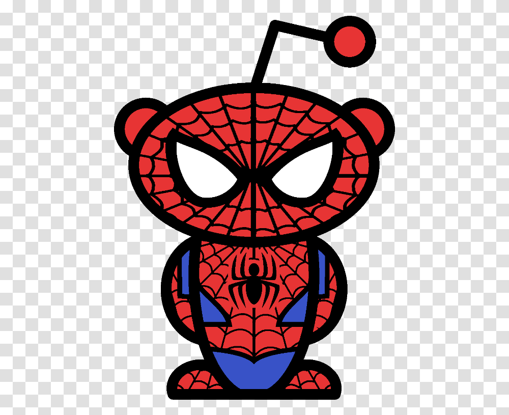 I Made Us A New Reddit Alien Spiderman Spiderman Reddit Icon, Mask, Lamp, Pillar, Architecture Transparent Png