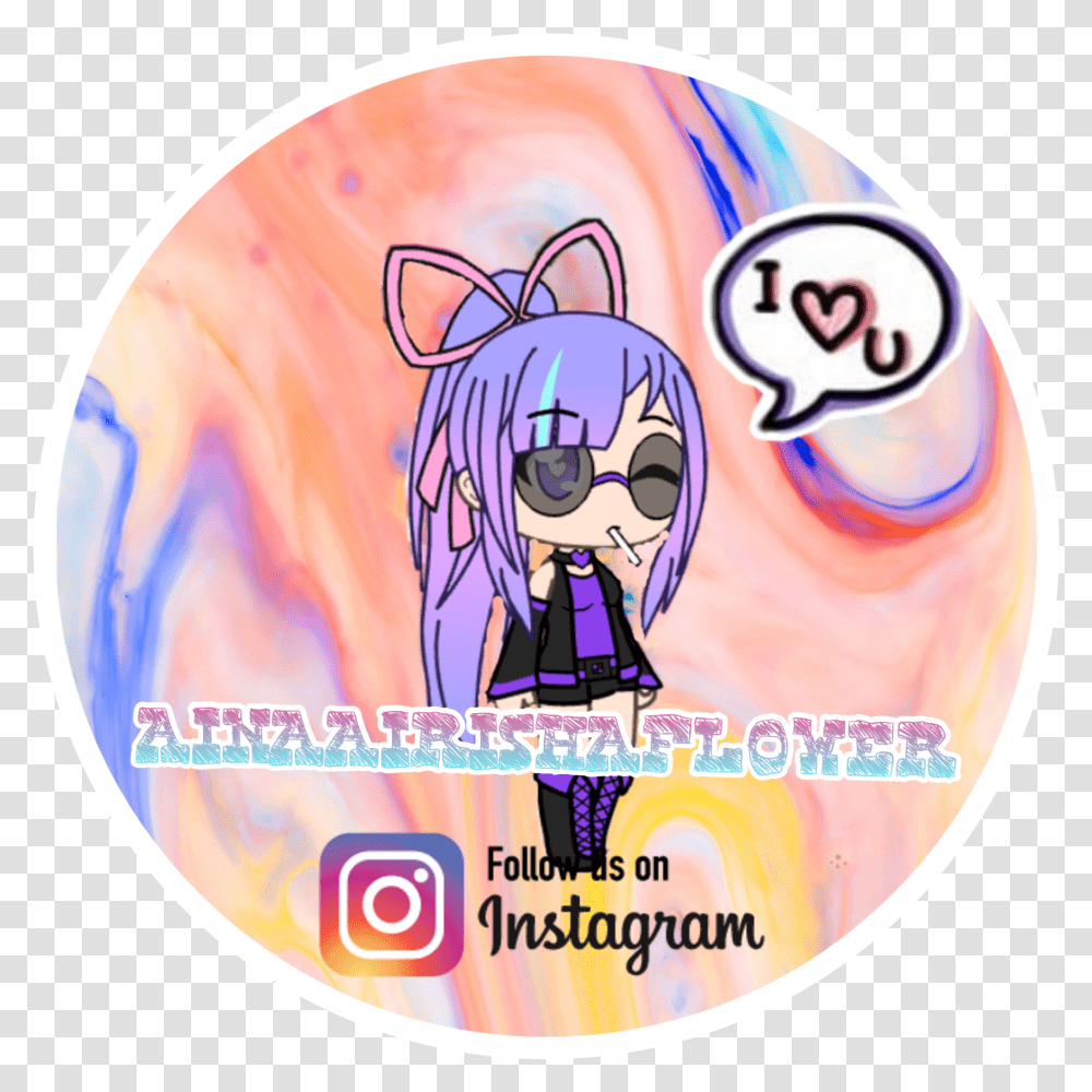I Make A New Logo In Instagram Follow My Is Cartoon, Disk, Dvd Transparent Png