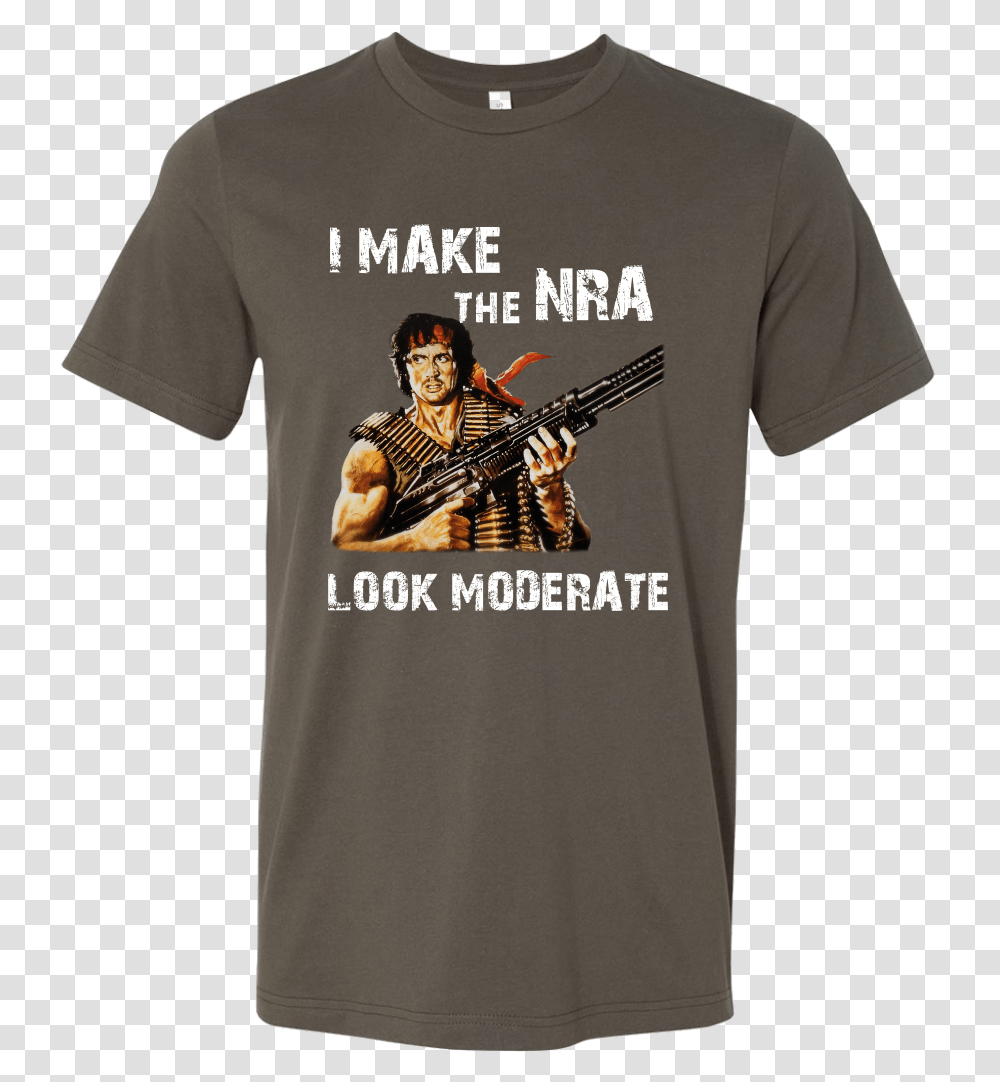 I Make The Nra Look Moderate Rambo, Apparel, Person, Human Transparent Png