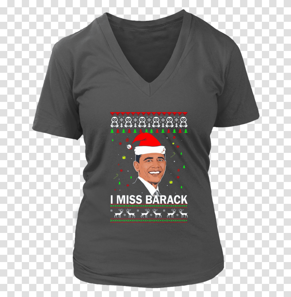 I Miss Barack Obama Christmas Ugly Shirt 1983 Classic T Shirt, Apparel, T-Shirt, Person Transparent Png