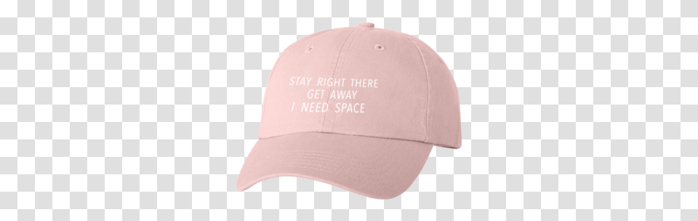 I Need Space Embroidered Pink Dad Hat For Baseball, Baseball Cap, Clothing, Apparel Transparent Png