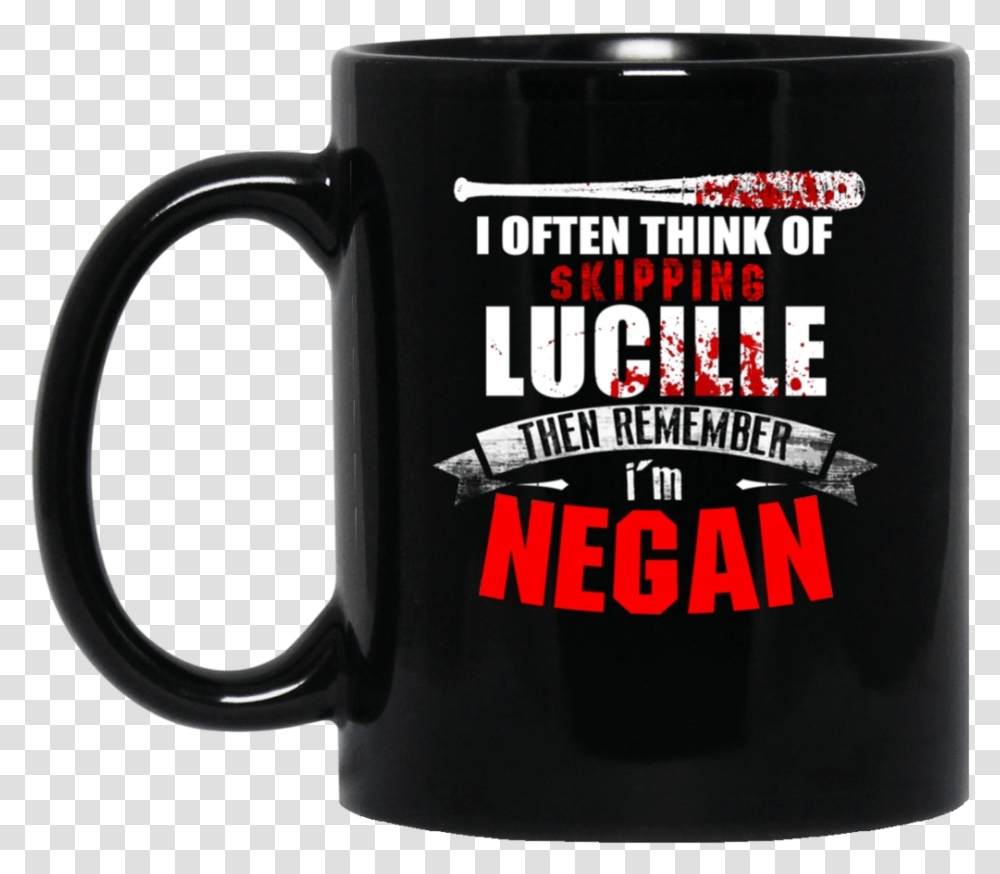 I Often Think Of Skipping Mug The Walking Dead Lucille, Coffee Cup Transparent Png