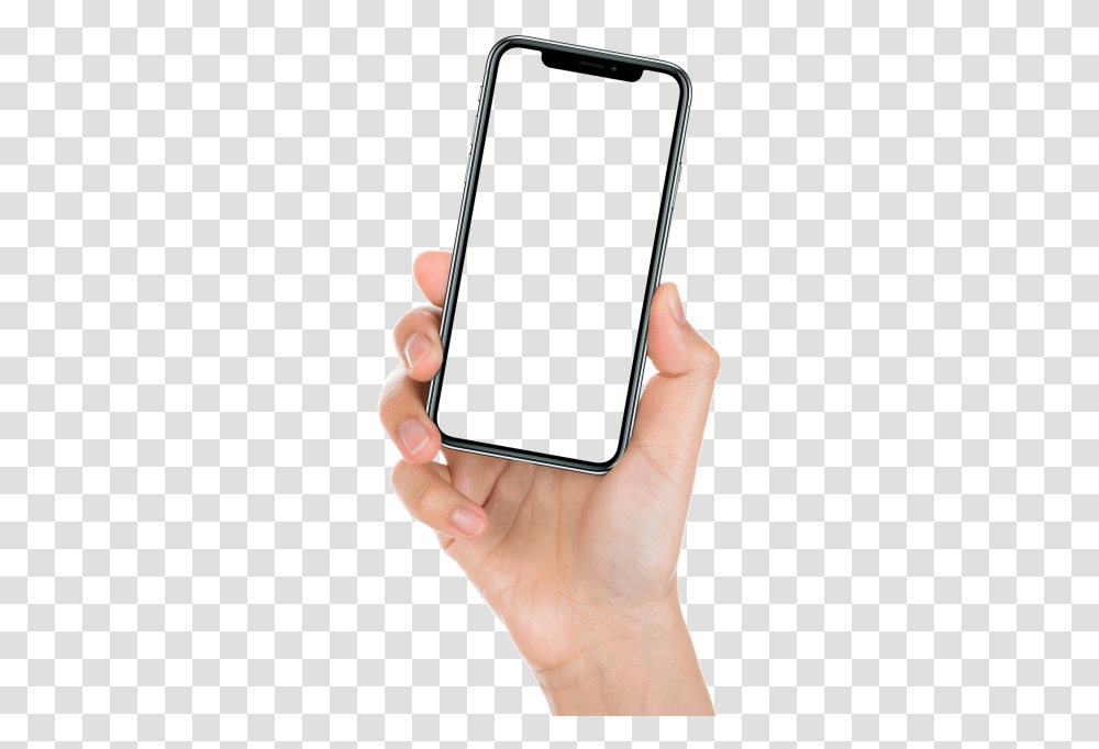 I Phone X In Hand Image Free Phone In Hand, Person, Human, Mobile Phone, Electronics Transparent Png