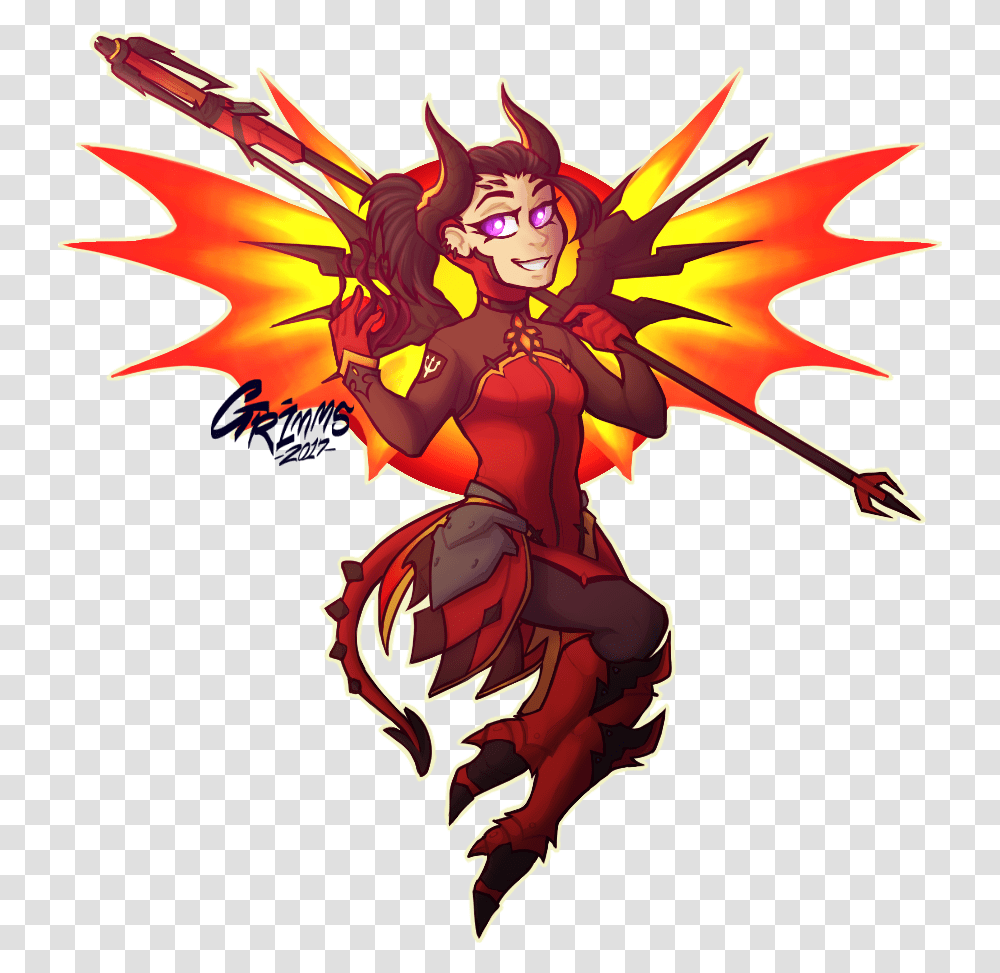 I Plan On Making These Stickers One Day Overwatch Mercy Devil, Dragon, Person Transparent Png