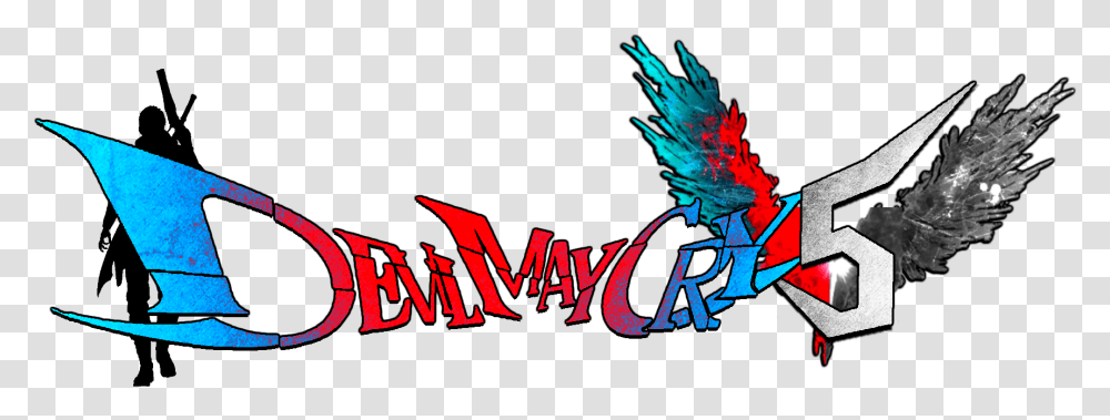 I Really Like Dmc5s Logo So Made Devil May Cry 5, Text, Plant, Graphics, Art Transparent Png