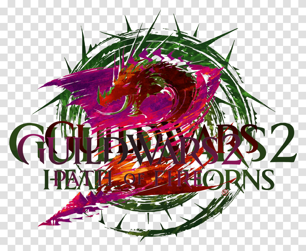 I Really Like The Gw2 Logos And Was Curious How They Guild Wars 2 Heart Of Thorns Transparent Png
